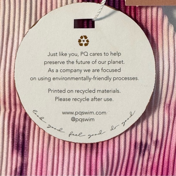 NWT PQ Swim Pink Tie Dye Spell Avery One Piece Swim Suit - Picture 9 of 12